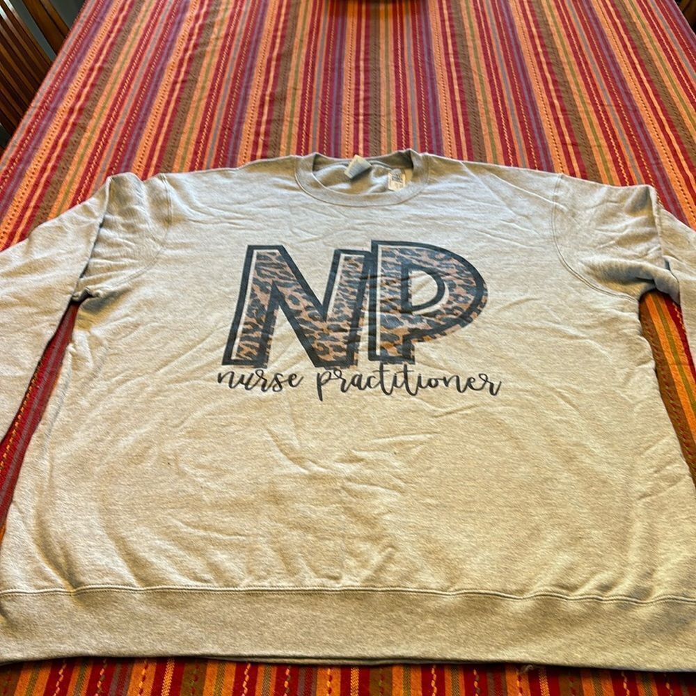 Nurse Practitioner Sweatshirt size XL